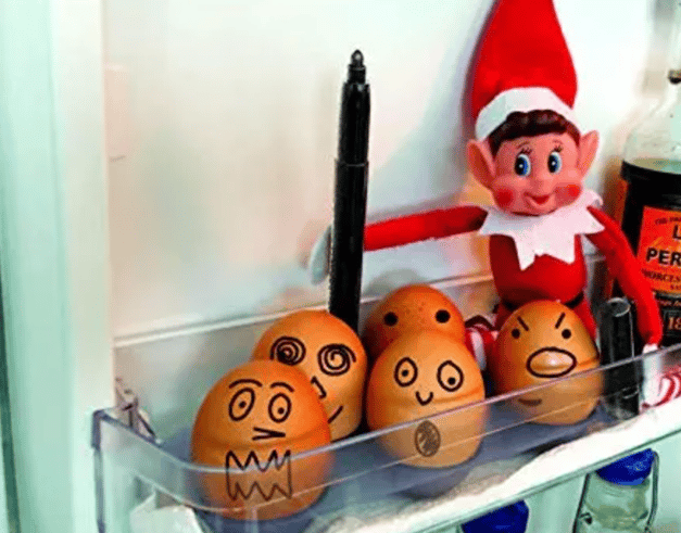 Elf On The Shelf Idea