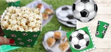 Decorazioni con dei palloni da calcio disegnati