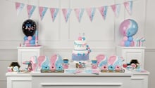 Decorazioni per un gender reveal party