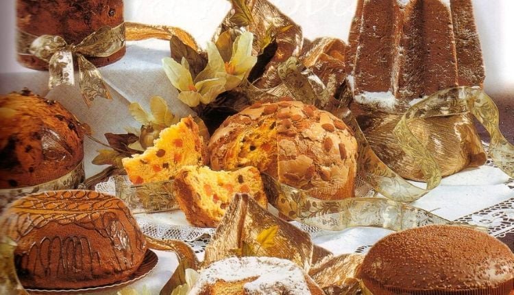 Panettone, dolce tipico della tradizione italiana (in particolare della regione Lombardia)